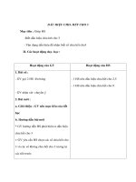 Giáo án toán lớp 4 - DẤU HIỆU CHIA HẾT CHO 3 ppsx