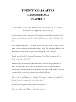 LUYỆN ĐỌC TIẾNG ANH QUA CÁC TÁC PHẨM VĂN HỌC –TWENTY YEARS AFTER ALEXANDRE DUMAS CHAPTER 12 doc
