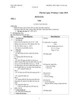 giao án lớp 4 tuần 28(Kỷ)