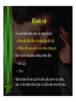 Bài giảng Chẩn đoán và điều trị nhức đầu (Phần 2) docx