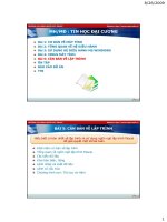 BÀI 5: CĂN BẢN VỀ LẬP TRÌNH pps