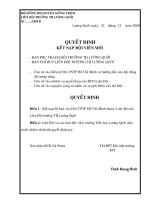 quyet dinh ket nap doi