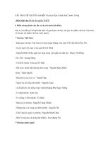 cau truc de thi tot nghiep va dai hoc nam 2009 -2010