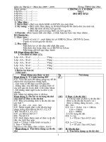 Giáo án trọn bộ vật lý 6