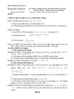 Đề ôn tốt nghiệp Toán_2010 số 7