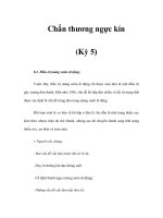 Chấn thương ngực kín (Kỳ 5) docx