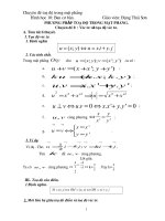 Chuyen de toa do trong mat phang-Lop 10- hay