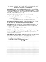 ĐỀ THI HSG CẤP TRƯỜNG NĂM 2008