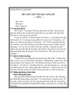 REN CHU VIET HS TIEU HOC