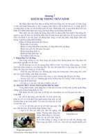 Giáo trình chuẩn đoán bệnh gia súc Chương 7 doc