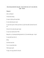 Khen thưởng thành tích cấp quận – huyện (Giấy khen của Ủy ban nhân dân quận – huyện) doc