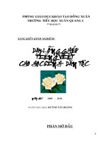 skkn:Dạy long ghep tieng viet cho hoc sinh dan toc