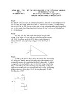 Đề thi hsg tỉnh vĩnh phúc năm 2009-2010