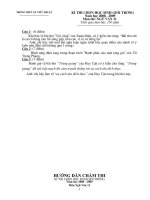 Đề thi HSG trường THPT Lê VIết Thuật khối 11