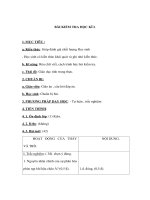 Giáo án địa lý lớp 8 - BÀI KIỂM TRA HỌC KÌ I pptx