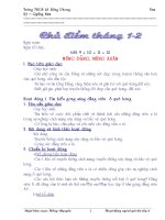 Giáo án HĐNGLL. Lớp 6