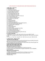 Đề cương ôn thi liên thông Đại học ngành Sinh học