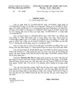 Thong bao tuyen dung vien chuc