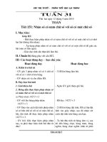 giao an lop 3 tuan 31