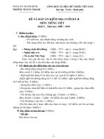 Đề và đáp án KT CK2 K5 (Tiếng Việt) 2009-2010