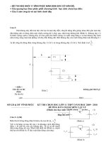 ĐỀ THI HSG KHỐI 11 VĨNH PHÚC NĂM 2009-2010 CÓ VẤN ĐỀ;