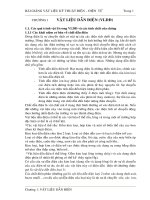 Chương 1: Vật liệu dẫn điện docx