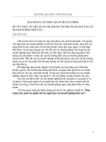 Bài thảo luận môn quản trị tài chính thực tế việc quản trị nguồn tài trợ ngắn hạn các doanh nghiệp hiện nay