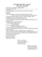 Đề thi HS giỏi Tiếng Việt 5