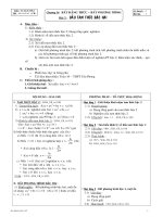 dau cua tam thuc bac hai