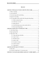 Đồ án tốt nghiệp thiết kế điều khiển giám sát cho hệ thống rót, đóng nắp chai và đóng thùng nước giải khát sử dụng simatic s7 300 và WinCC