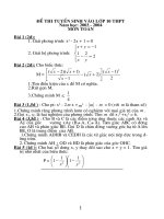 de thi THPT tinh thanh hoa 2003-2004