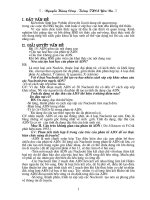 MỞ RỘNG KIẾN THỨC BÀI 15: ADN (SINH HỌC 9) KHI BỒI DƯỠNG HỌC SINH GIỎI