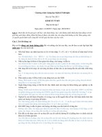 CHƯƠNG TRÌNH GIẢNG DẠY KINH TẾ FULBRIGHT MÔN HỌC: KINH TẾ VĨ MÔ ĐÁP ÁN BÀI TẬP 2