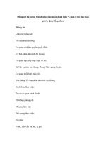 Đề nghị Thủ tướng Chính phủ công nhận danh hiệu “Chiến sĩ thi đua toàn quốc”, tặng Bằng khen. docx