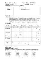 De kiem tra TA 9 ca nam