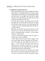 ứng dụng máy tính trong thiết kế và mô phỏng động học, động lực học trong kết cấu máy bào quang, chương 2 pptx