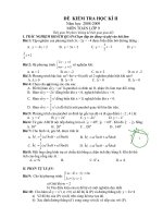 DE KIEM TRA HOC KI II TOAN 9