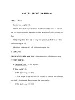 Giáo án Công nghệ lớp 6 - CHi TIÊU TRONG GIA ĐÌNh (tt) doc