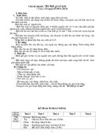 CĐ: Tuần 1 Bé biết gì về nước (5/4-9/4-2010 )