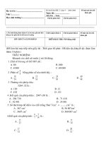 de thi cuoi kỳ 2 Toan 1-4-5