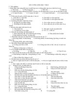 đề cương ôn tập HKII môn sinh 7