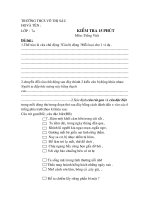DE KIEM TRA 15 PHUT TIENG VIET 7HKII