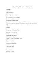 Giải quyết kinh phí đào tạo cho cán bộ, công chức ppsx