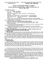 Bao cao thanh tich ca nhan GV hang nam