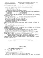 Đề khảo sát chất lượng giữa kì 2 - Văn 8