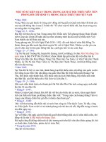 NHỮNG SỰ KIỆN QUAN TRỌNG CỦA ĐỘI TNTP HCM