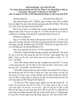 Học tập chuyên đề 2010