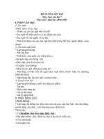 DE CUONG ON TAP LOP 7 KI II