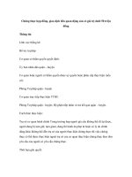 Chứng thực hợp đồng, giao dịch liên quan động sản có giá trị dưới 50 triệu đồng docx