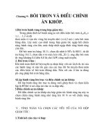 thiết kế chi tiết dạng trục của hộp giảm tốc, chương 9 docx